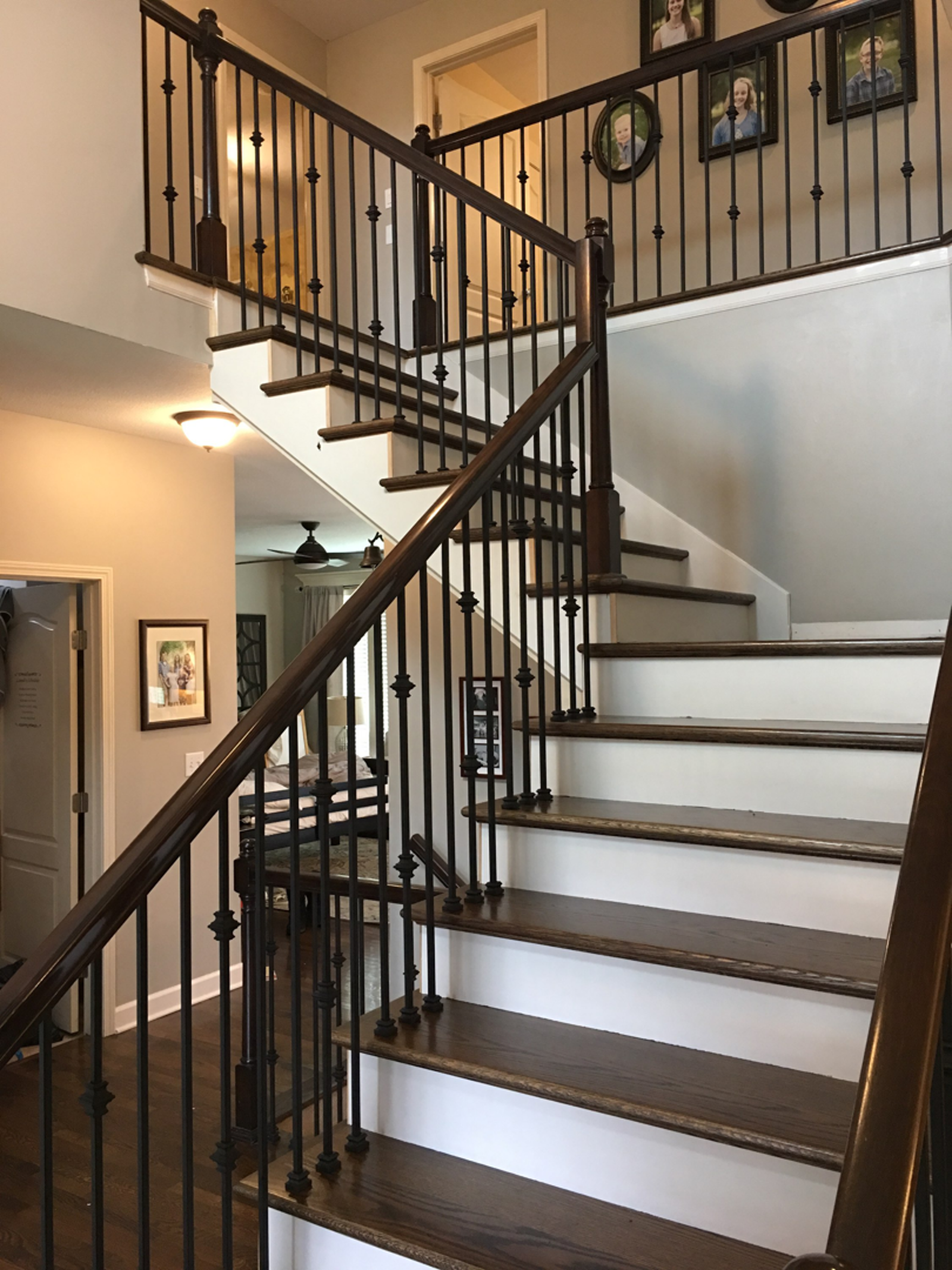 Paramount Flooring|Hardwood Stair Installation